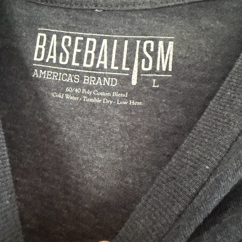 Men's Dark Gray Graphic Baseballism  T-Shirt - Pick Your Poison - Picture 2 of 2